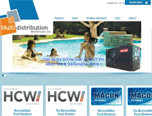 Tablet Screenshot of multi-distribution.com